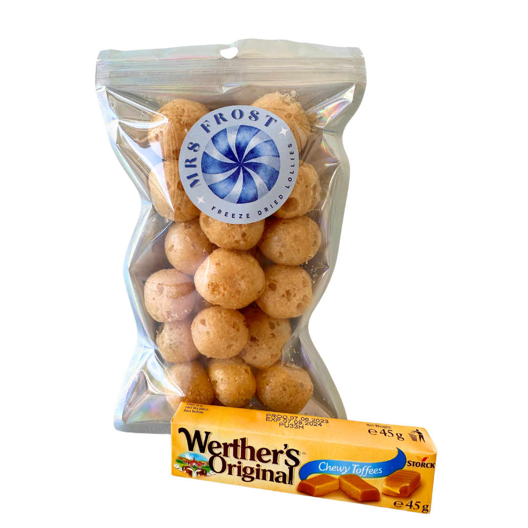 Freeze Dried Toffee Caramel Balls